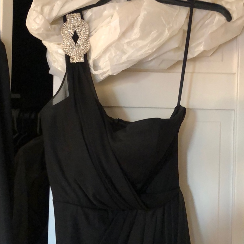 Long black dress